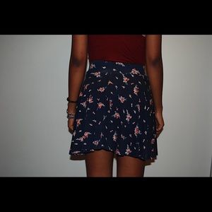 Flowery skirt